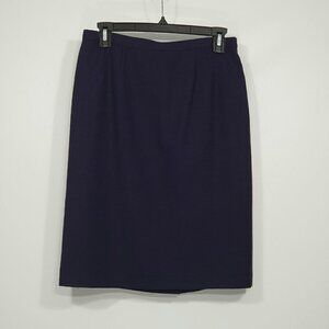 Kasper Petite Purple Pencil Skirt Women's Size 8P